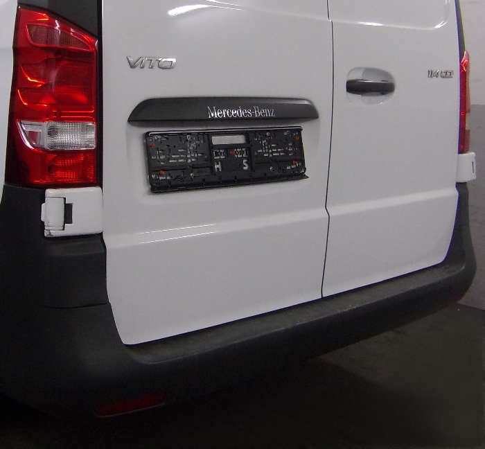 Anhängerkupplung für Mercedes-Vito W447, mit Elektrosatzvorbereitung, Baureihe 2014-2024 starr